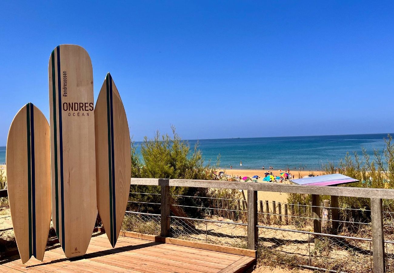 Chalet à Ondres - DUNE - Chalet T4 - Piscine