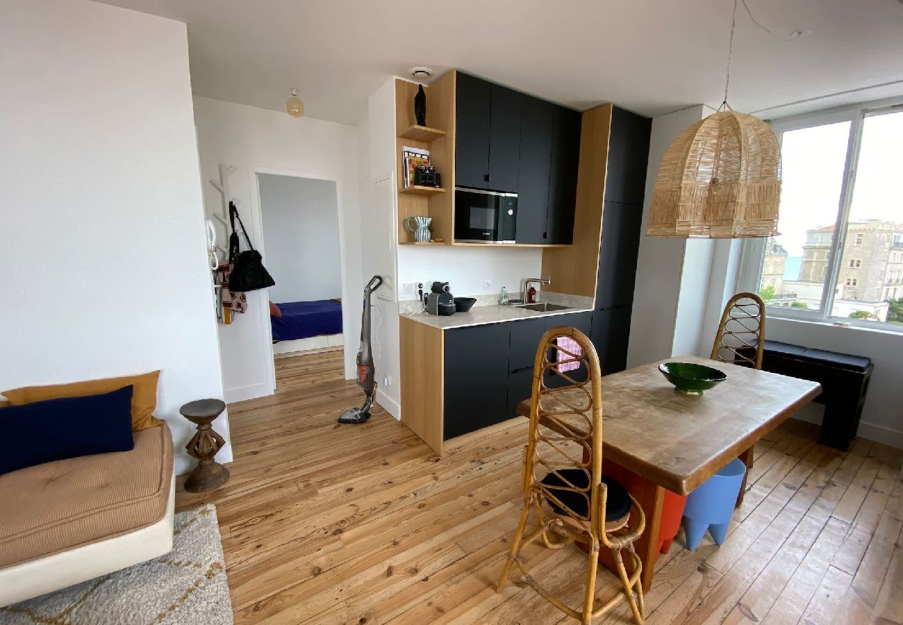 Appartement à Biarritz - ODYSEE DE PI - T3 vue Océan a 180°- Coeur de Btz